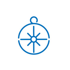 compass icon Logo illustration. vector Icons Set Outline. Simple Modern graphic flat design design concepts. 