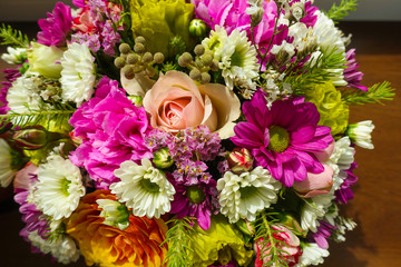 Bouquet of colorful flowers