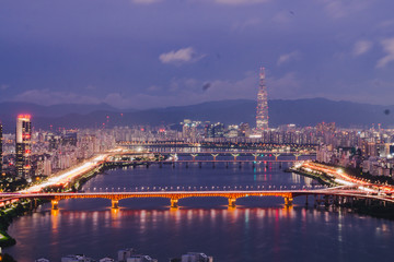 Fototapeta premium city of night