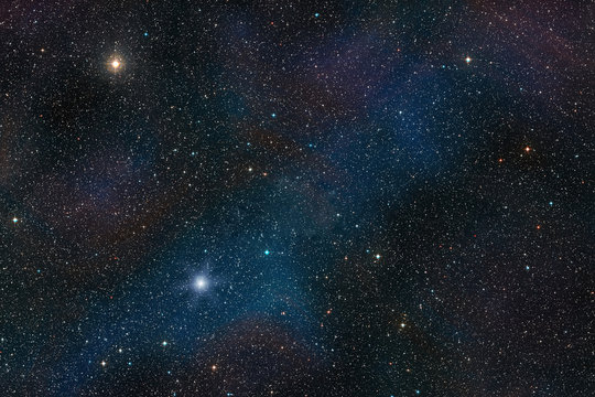 Star field outer space background © PaulPaladin