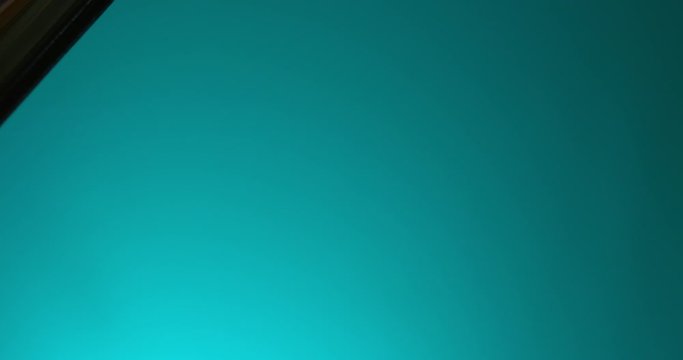 Holy Quran on Book Rest at Left Side Rotation In