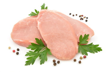 mięso wieprzowe schab w plastrach