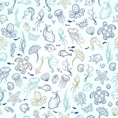 sea and ocean creatures