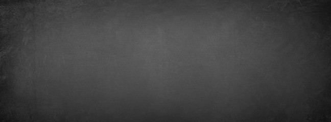 dark and black cement and blackboard wall banner background