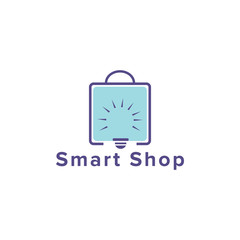 bulb shop smart idea logo