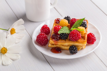 Image with waffles.
