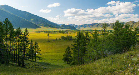 Fototapeta na wymiar Altay valley