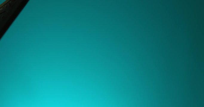 Holy Quran on Book Rest at Left Side Rotation In Out Loop