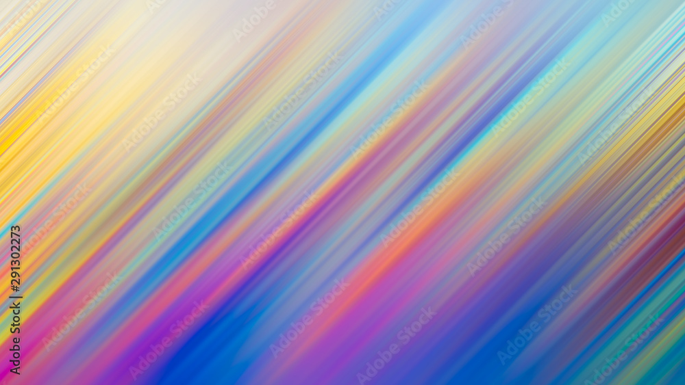 Poster abstract psychedelic gradient color diagonal line motion blur effect background