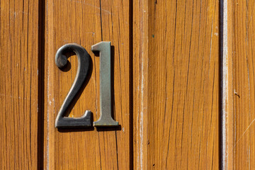 House number 21