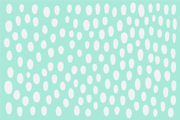 Abstract hand drawn vector dots in cartoon style background wallpaper