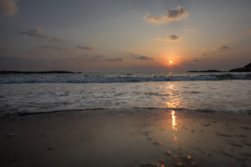 Fototapeta na wymiar Mediterranean Sunset VII