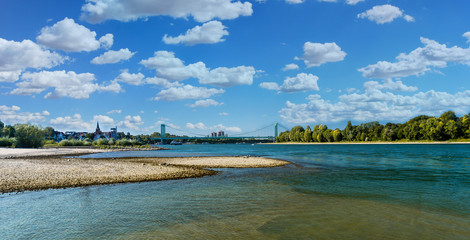 Rodenkirchen Beach in Cologne Germany