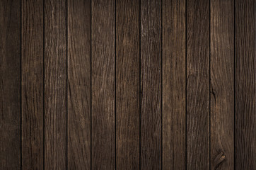 Fototapeta premium Brown wooden surface texture background. Top view angle.