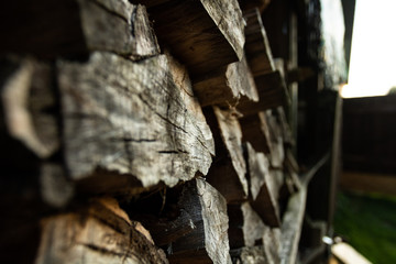 wood chunks