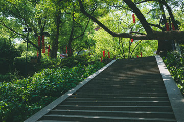 Wu Hill (Wushan) in Hangzhou, China