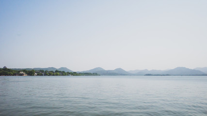 West Lake in Hangzhou, China