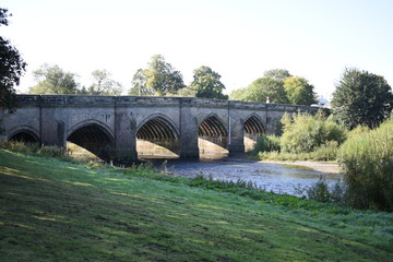 bridge over the river Tees at Croft