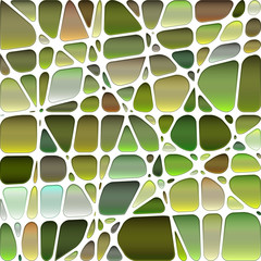 abstract vector stained-glass mosaic background