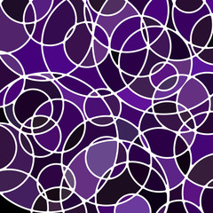 abstract vector stained-glass mosaic background
