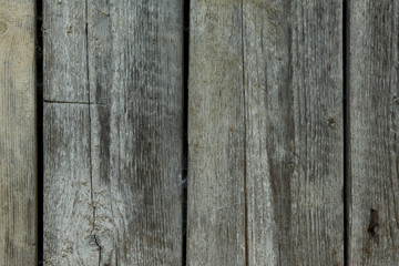 Vertical gray shabby wood panels