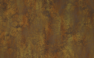 oxidized eroded rusty metal