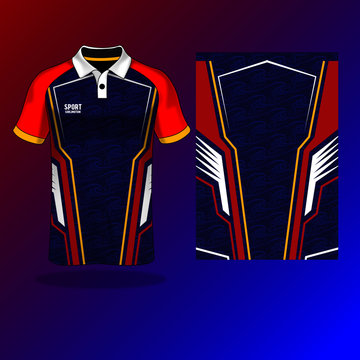 A Sublimation Jersey Design for Printing Graphic by Vector Graph · Creative  Fabrica