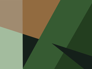 Obraz premium Colorful bright abstract background with angled blocks, squares, diamonds, rectangle and triangle shapes layered in abstract modern art style background pattern, textured background