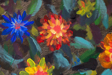 Flower Painting Photos Royalty Free Images Graphics Vectors