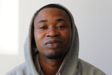 Nigerian Man Face Portrait 