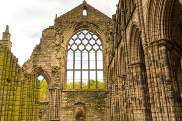 View from Holyrood Abbey 