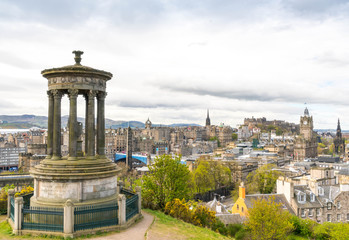 Obraz premium View of Edinburgh in Scotland