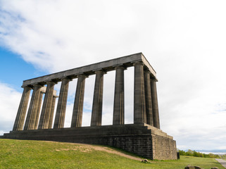 Fototapeta na wymiar National Monument in Edinburgh, Scotland