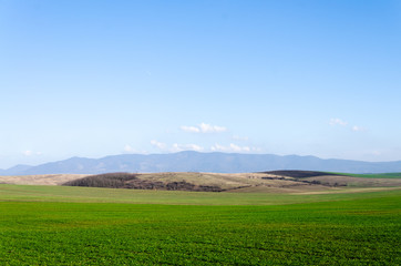 Obraz premium blue sky and clouds