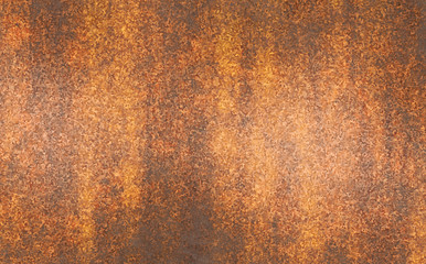 oxidized eroded rusty old metal