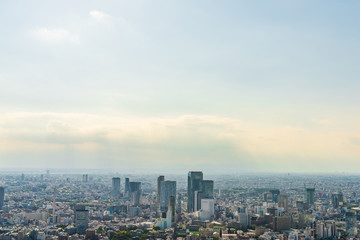 東京の風景 Tokyo city skyline , Japan.