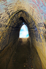 exit of cavern