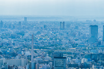 東京の風景 Tokyo city skyline , Japan.