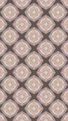 Ornate geometric pattern and abstract colored background
