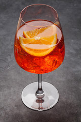 Aperol spritz cocktail