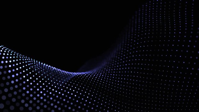 Abstract Particle Background