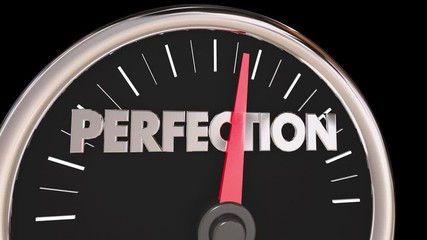 Perfection Most Top Best Possible Potential Score Speedometer 3d Animation