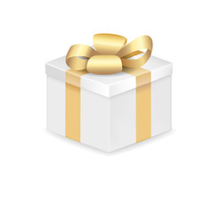 White gift box