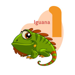 Iguana ABC Alphabet