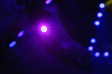 Background music stage light sound,  club.