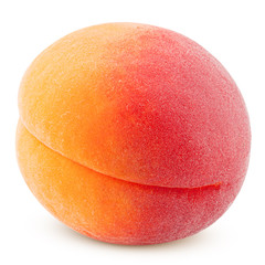 Fototapeta premium apricot isolated on white background, clipping path, full depth of field