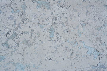 Painted concrete wall