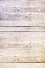 Background of old rough boards painted white, tinted gradient