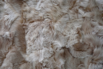 Abstract backgrounds of an Animal fur gray and brown with a long pile (high details)