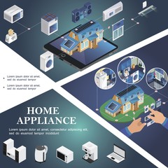 Isometric Smart Home Template